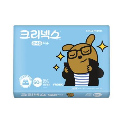 크리넥스 여행용티슈 60매