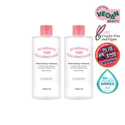 리듀어 리프레싱 타임 클렌징워터 더블 기획 (400ml+400ml)