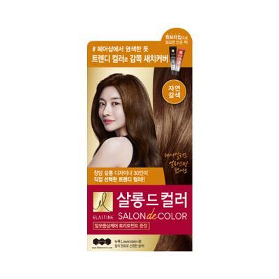 엘라스틴 살롱드컬러 100g_자연갈색