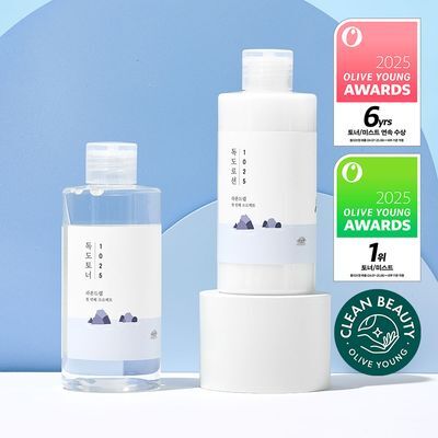 [저자극/세트] 라운드랩 1025 독도 토너/로션 2종 기획 (200ml+200ml)