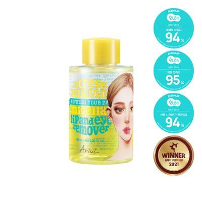 [7:3황금비율/더블클렌징] 아리얼 스트레스 릴리빙 미셀라 립앤아이 리무버 100ml