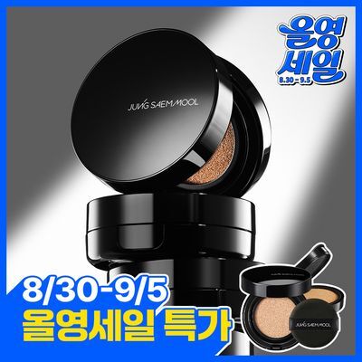 [롱래스팅쿠션] 정샘물 에센셜 스킨 누더 롱웨어 쿠션 (본품+리필)