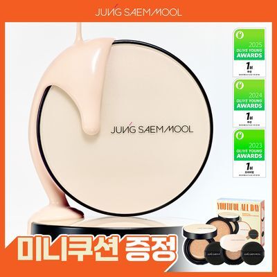 [미니쿠션 증정] 정샘물 에센셜 스킨 누더 쿠션 한정 기획