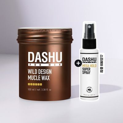 다슈 포맨 와일드 디자인 머클 왁스 100ml+스프레이 50ml