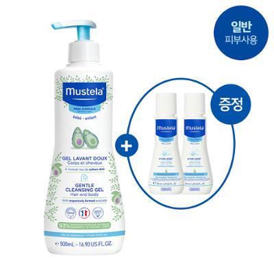 무스텔라 젠틀 클렌징 젤 500ml (이드라베베 바디 로션 50mlx2 증정)