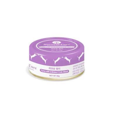 네츄럴코어 고양이캔 참치&게살 95g