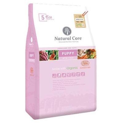 네츄럴코어 유기농 에코5a 퍼피 2.4kg (작은입자)