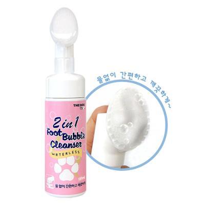 더독 2in1 풋 버블 클렌져 130ml + 건강 보양식 100g 1개 랜덤 증정