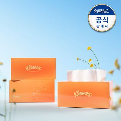 크리넥스 알러지케어 로션 각티슈 미용티슈 150매X6개입