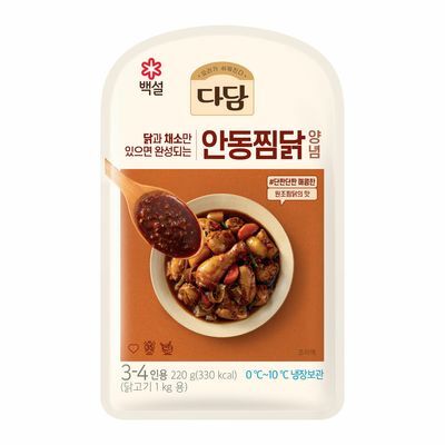 다담 안동찜닭양념 220g X 3개