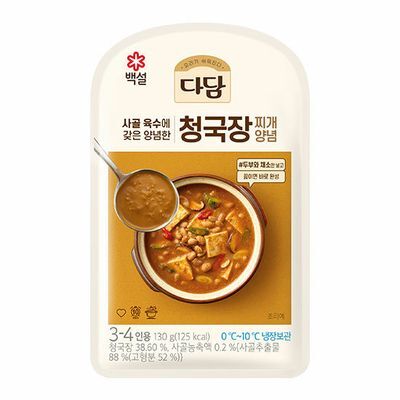 다담 청국장찌개양념 130g X 5개