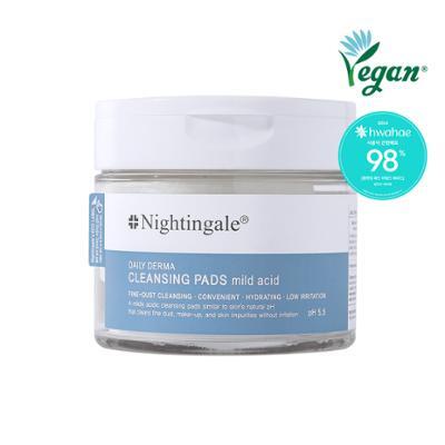 Nightingale Daily Derma Cleansing Pad Mild Acid 70 sheets