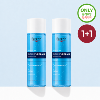 [1+1/모공케어] 유세린 더모리페어 솔루션 토너 200ml 더블 기획 (200ml+200ml)
