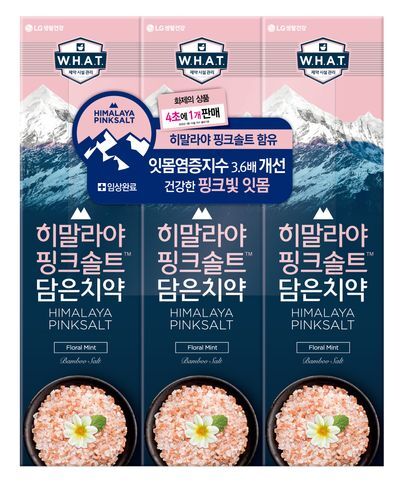 히말라야 핑크솔트 플로럴민트 100g 3개입
