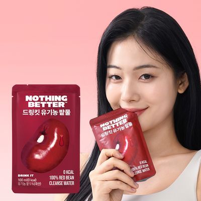 낫띵베럴 드링킷 유기농 팥물 100ml