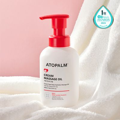 [괄사 마사지용 추천] 아토팜 크림 마사지 오일 200ml