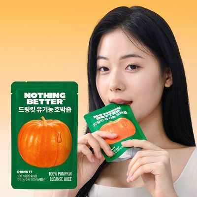 낫띵베럴 드링킷 유기농 호박즙 100ml