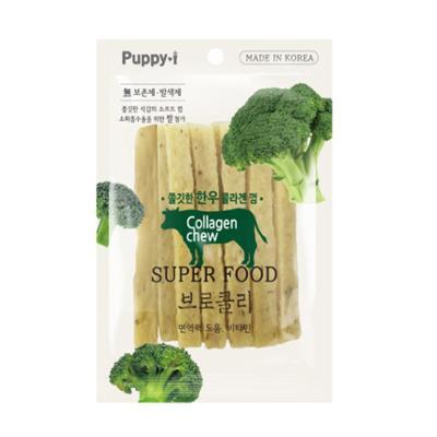 쫄깃한 한우 콜라겐껌 브로콜리 100g