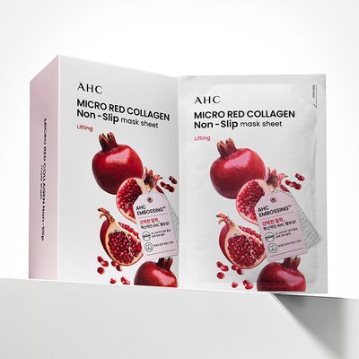 AHC 마이크로 레드 콜라겐 착붙 마스크 시트 33ml 10매