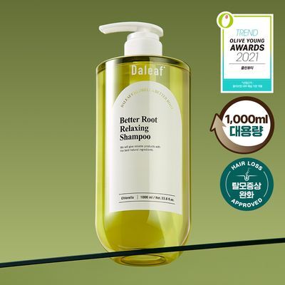 [대용량/탈모증상완화] 달리프 클로렐라 베러 루트 릴렉싱 샴푸 1000ml