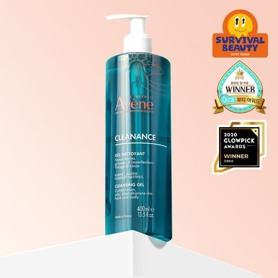 [피지말끔/약산성] 아벤느 클리낭스 클렌징 젤 400ml