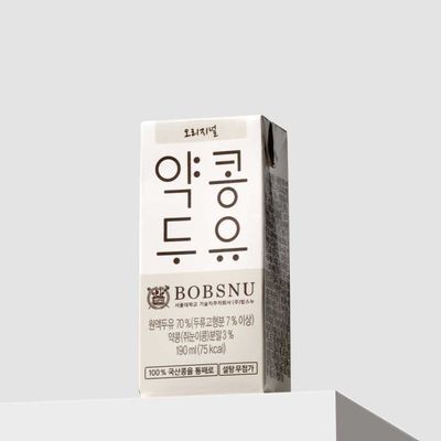 밥스누 오리지널 약콩두유190ml