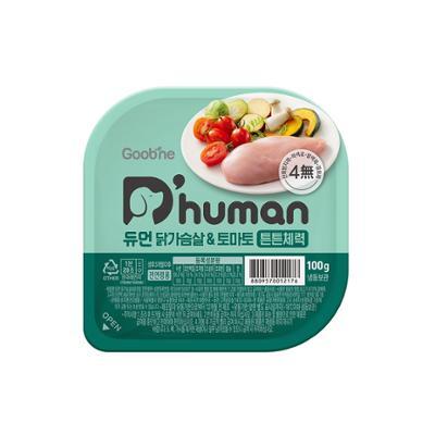 듀먼 닭가슴살&토마토 튼튼체력 100g