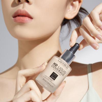 [단독기획/쿠션케이스+왕퍼프 증정] 캐트리스 HD 리퀴드 커버리지 파운데이션 30ml
