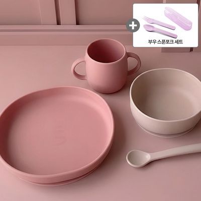 [사은품증정] 스와비넥스 컬러 에센스 실리콘 이유식기세트