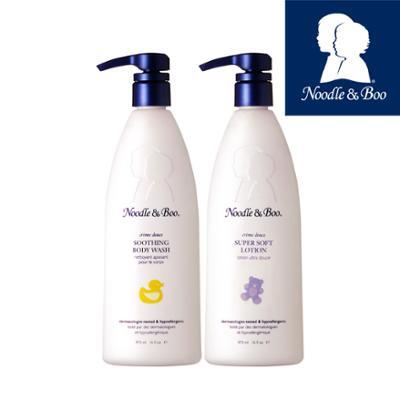 누들앤부 키즈 어린이 아기 로션 473ml +워시 473ml 대용량 티어프리 잔향 순한 잔향