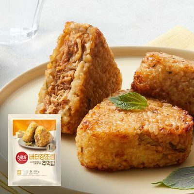 비비고 햇반 버터장조림주먹밥 500g X 2개