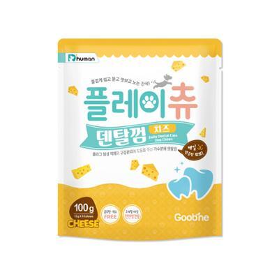 듀먼 플레이츄 저알러지 덴탈껌 치즈맛 100g