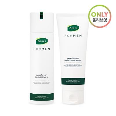 [폼클렌저 150g증정] 아크네스포맨퍼펙트올인원 기획(본품 200ml+폼클렌저 150g)
