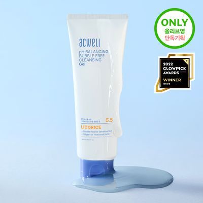 아크웰 피에이치 밸런싱 버블 프리 클렌징 젤 160ml