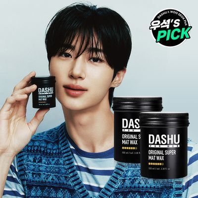[변우석 Pick]다슈 포맨 프리미엄 오리지널 슈퍼 매트 왁스 더블 기획 (100ml+100ml)