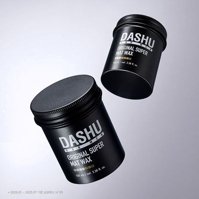 다슈 포맨 프리미엄 오리지널 슈퍼 매트 왁스 더블 기획 (100ml+100ml)