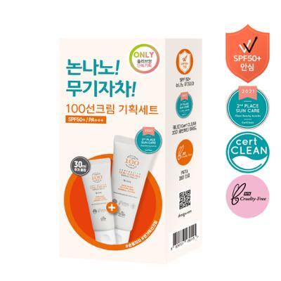 [무기자차]닥터올가 100 선크림 50ml 기획(+30ml 증정)