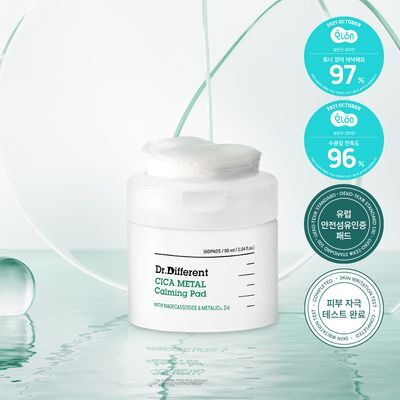 [빠른진정] 닥터디퍼런트 시카 메탈 카밍패드 90ml(60매)