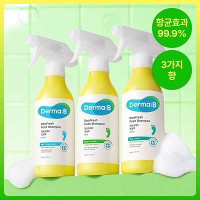더마비 데오 프레쉬 풋샴푸 400ml 3종 택 1 (쿨라임/클린코튼/포레스트)