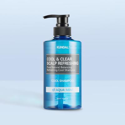 쿤달 쿨 앤 클리어 스칼프 리프레싱 쿨 샴푸 아쿠아민트 500ml