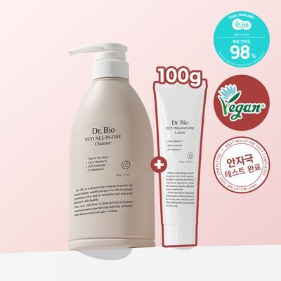 [단독기획]닥터바이오 에코 올인원 클렌저 500ml+로션100ml