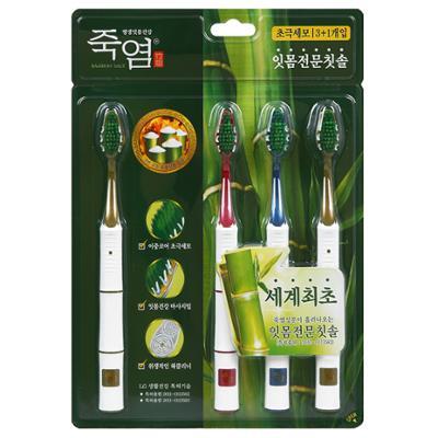 죽염칫솔 잇몸전문 초극세모 4입