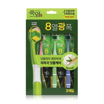 죽염 8열광폭 치주질환예방케어 3입