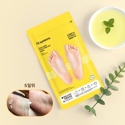F3 탈라쏘 풋 필링 마스크 2매
