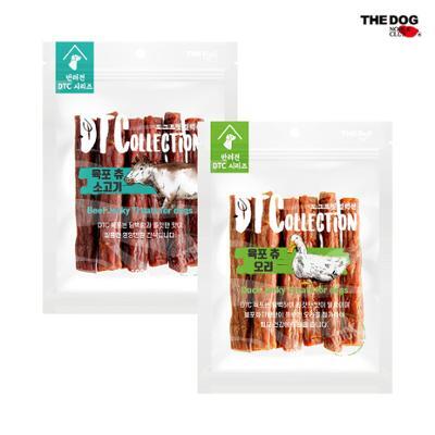더독 강아지간식 수제껌 육포츄 100g 2종 