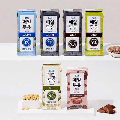 매일두유 190ml 24팩 6종 택1