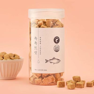 펫프렌즈 동결건조 펫 간식 촉촉트릿 소프트연어 90g