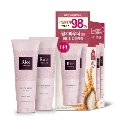 온더바디 라이스테라피 쌀겨스크럽폼 150ml 1+1 기획