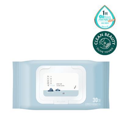 [간편쓱싹] 라운드랩 1025 독도 클렌징 티슈 30매