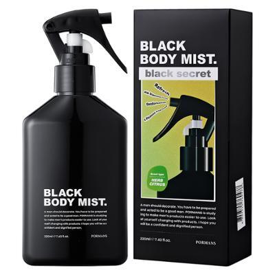 포르맨즈 블랙 바디미스트 허브시트러스향 220ml